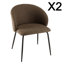 Luanna 47cm H Polyester Upholstered Side Chair-786149847