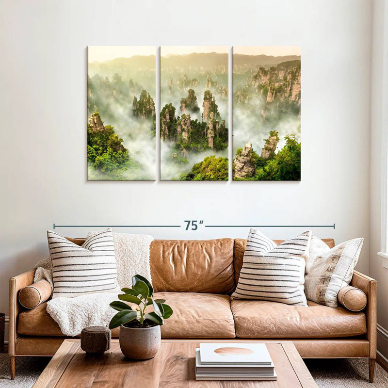 Alvord Tianmen Mountain, 36" H x 57" W