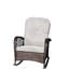 Chaise d'extérieur avec coussin et siège
