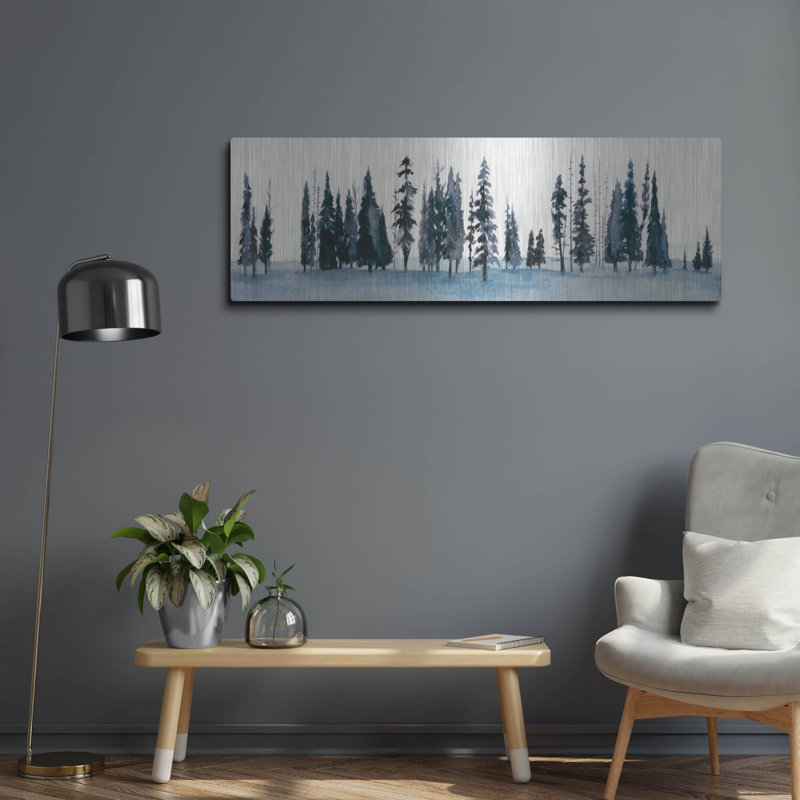 «Sapphire Grove II» par Grace Popp, H 16 po x l 48 po