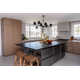 Kinston 6 Light Metal Dimmable Chandelier