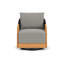 Alpine Outdoor Teak Swivel Armchair-7167840