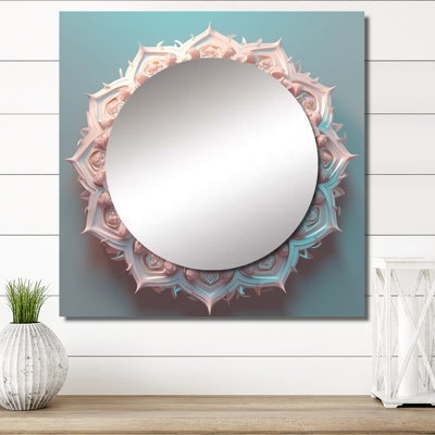 Miroir mural de salon Loundin - Boho Mandala