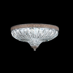 Milano Flush Mount in Florentine Bronze