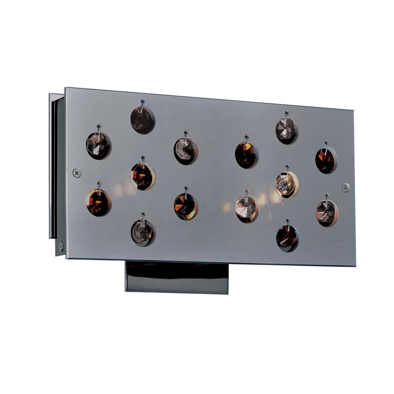 Flush Mounted Sconce, Amber