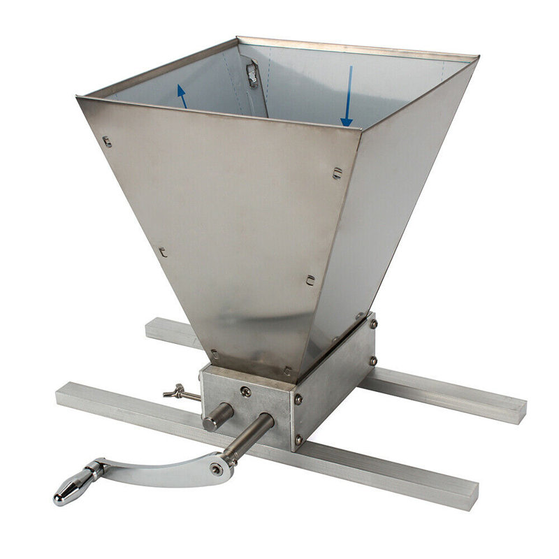Manual Stainless Grain Grinder with 2 Rollers