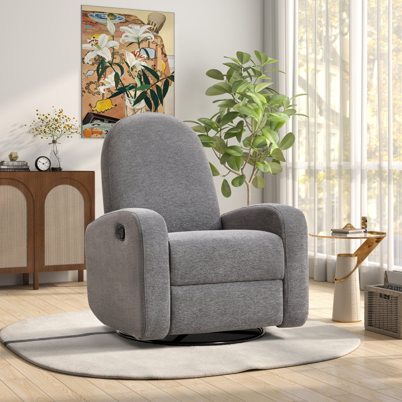 Fauteuil inclinable et pivotant l 32,7 po, Gray