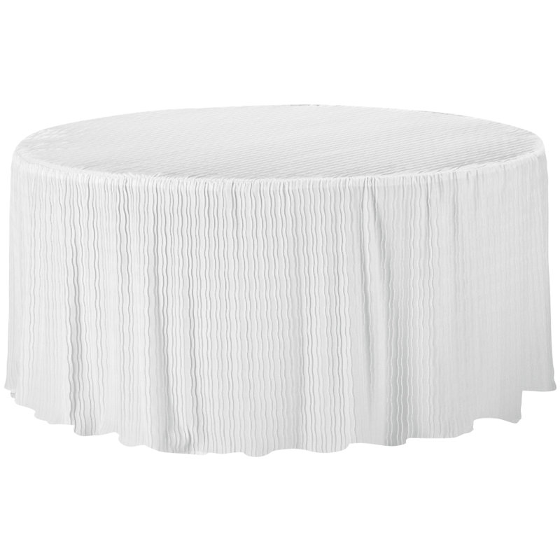 The Folding Tablecloth 60 inch round, White
