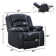 Emryn 38" Wide Breathable Leather Manual Recliner with Overstuffed Arm and Back