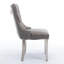 Knocker Ring Wing Back Velvet Dining Kitchen Chairs-267033406-206074736