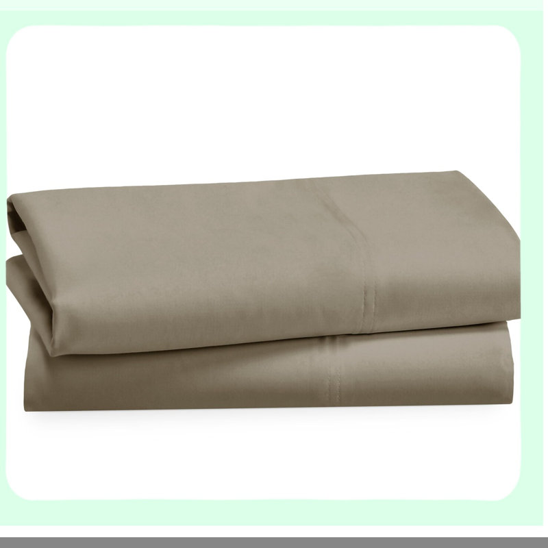 CoolCotton Queen Pillowcase Set - 600 Thread Count Luxury Bedding Cases - Soft & Crisp Hotel Quality Pillow Covers - 2 Pack