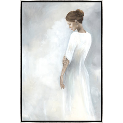 White Gown Print by Makai Howell