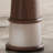 Solid wood round dining table retro cream style-107429551