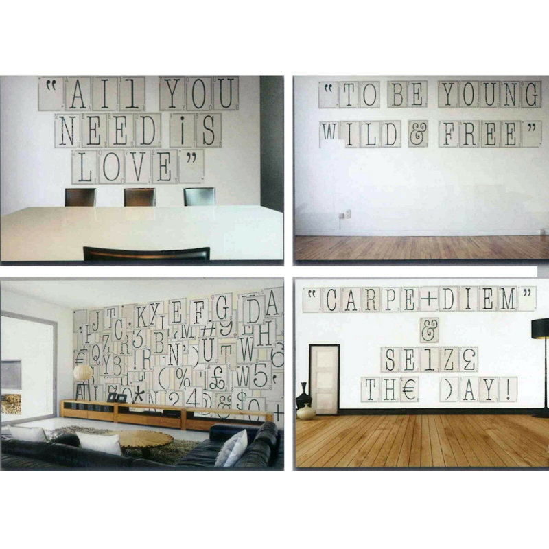 Creative Collage 0.41m x 29cm Wallpaper Tile/Panel