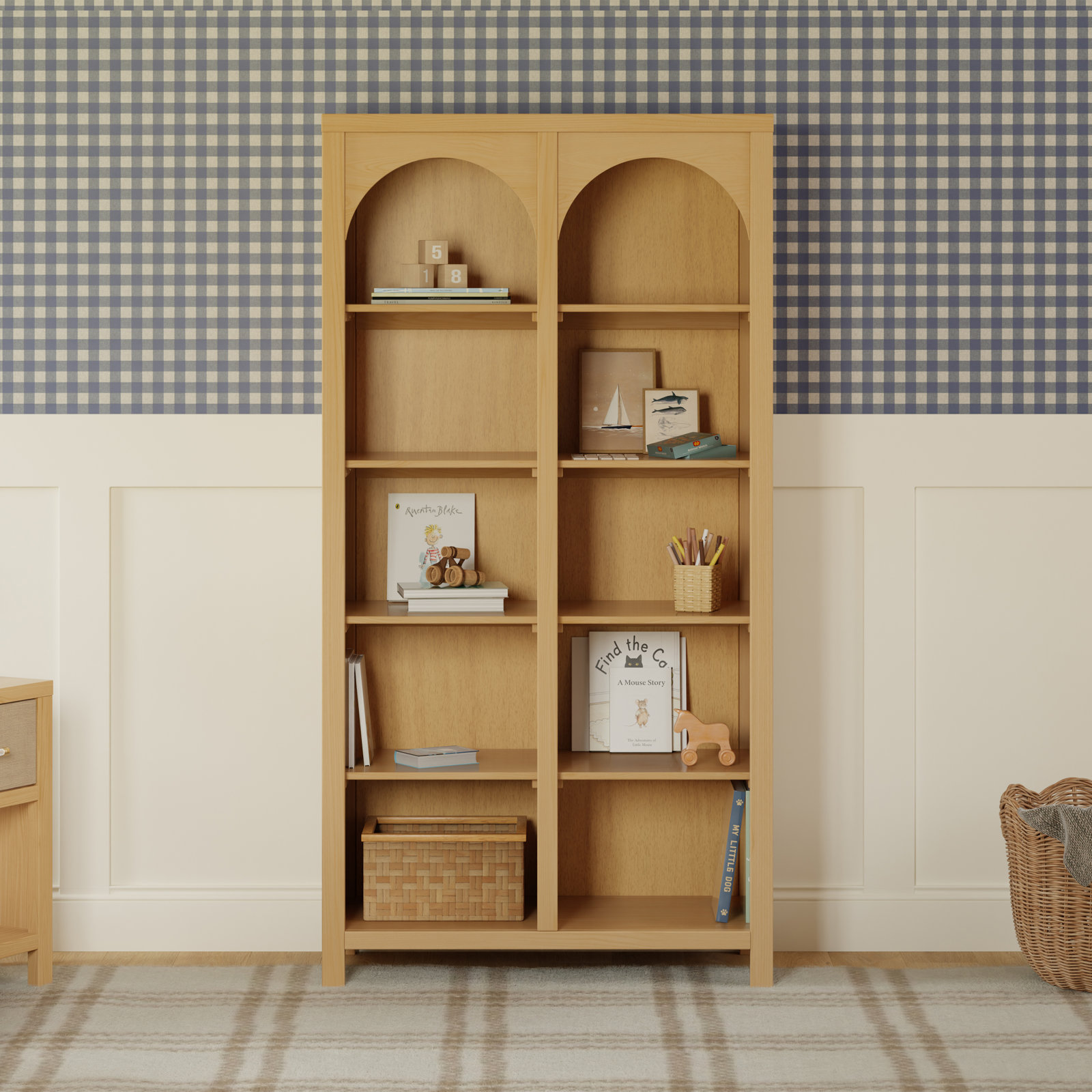 Eloise Bookcase, Honey