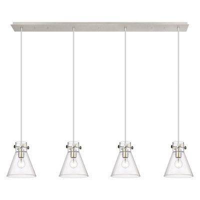 Luminaire suspendu conique à 4 lumières Amrith