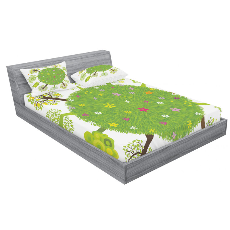 Microfiber Sheet Set, Full Sheet Set + Fitted Sheet + 2 Pillowcases