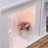 White +Burlywood Manufactured Wood Freestanding Fireplace-1355994256