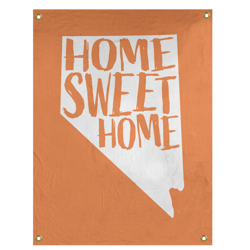Tapisserie murale nevada doux pour la maison, H 59 po x l 50 po, Orange