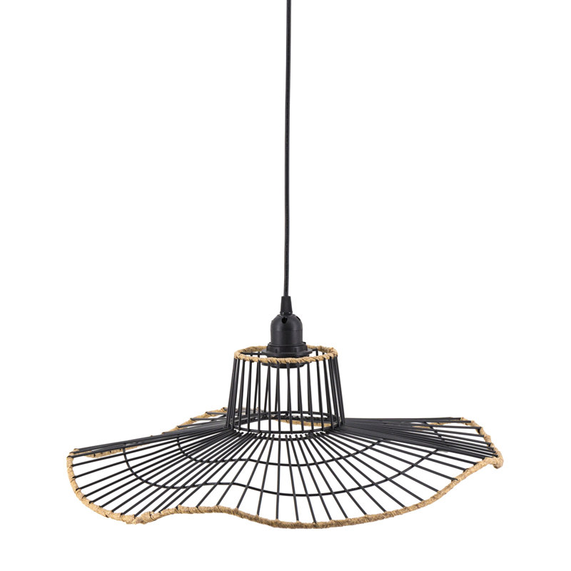 1 - Light Black Unique/Statement Pendant