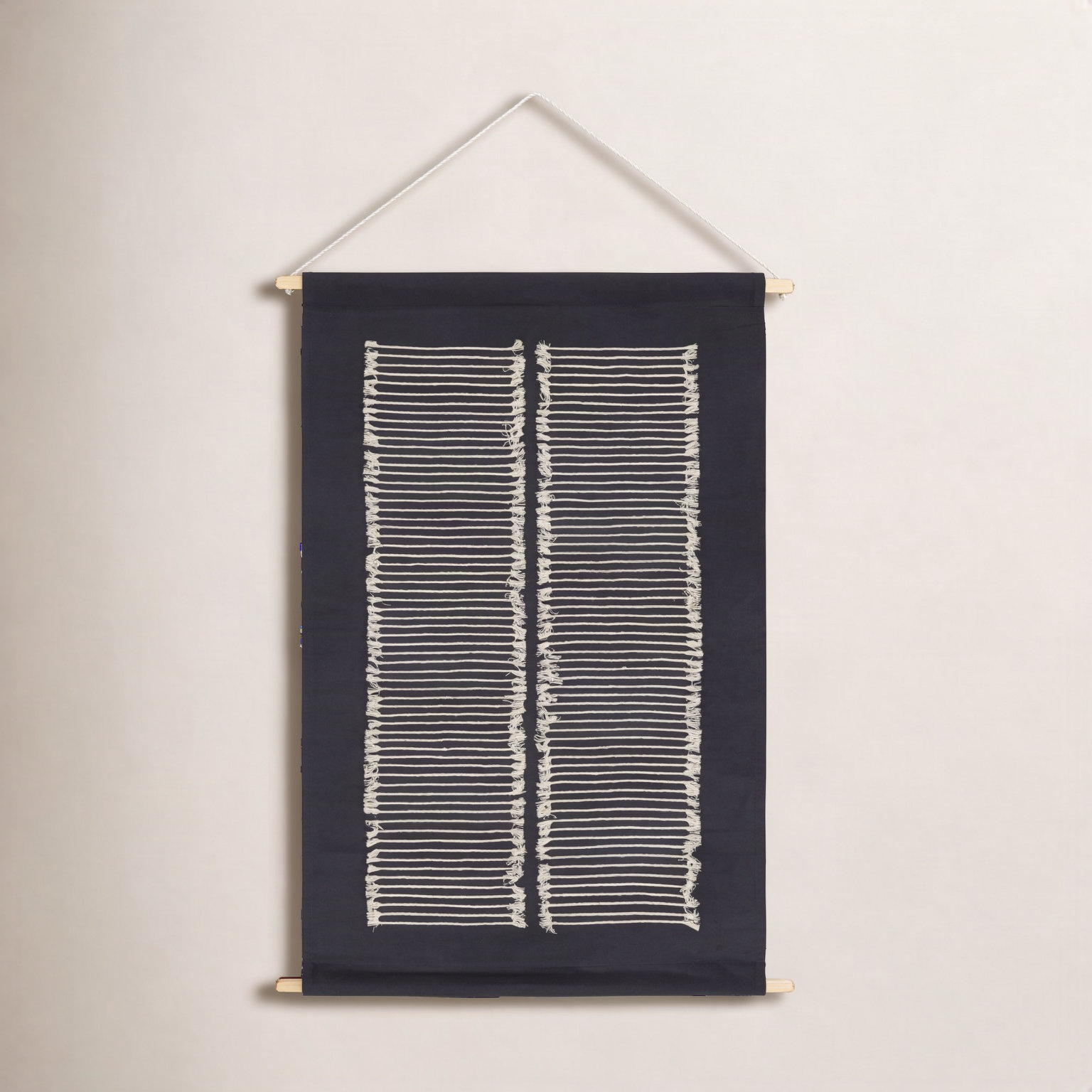 Cotton Hand-Woven Abstract Wall Hanging
