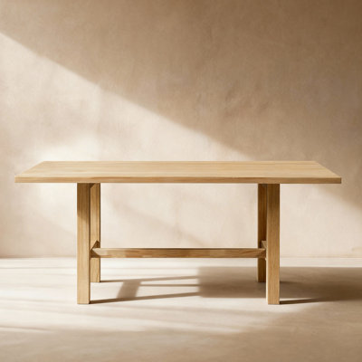 Solid Wood Rectangular Dining Table