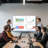JYXCN Smart Board 65" Interactive Pro Dual System+Reverse Control for University Labs, Classroom and Office