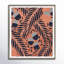 Asian Textile Designs - Picture Frame Graphic Art Print