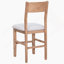 Ensemble de table de salle à manger de style campagnard 5 pièces avec table rectangulaire et quatre chaises, idéal pour les petits espaces et une utilisation polyvalente-1901614034-1901614037
