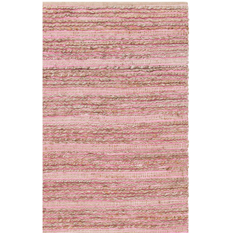 Tapis en jute / coton tissé à la main Doleman