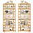 📦【2 Set】Solid Bamboo Bookcase Set | Adjustable 6-Tier DIY Shelves, Heavy-Duty Storage For Living Room, Kitchen, Office & Bathroom