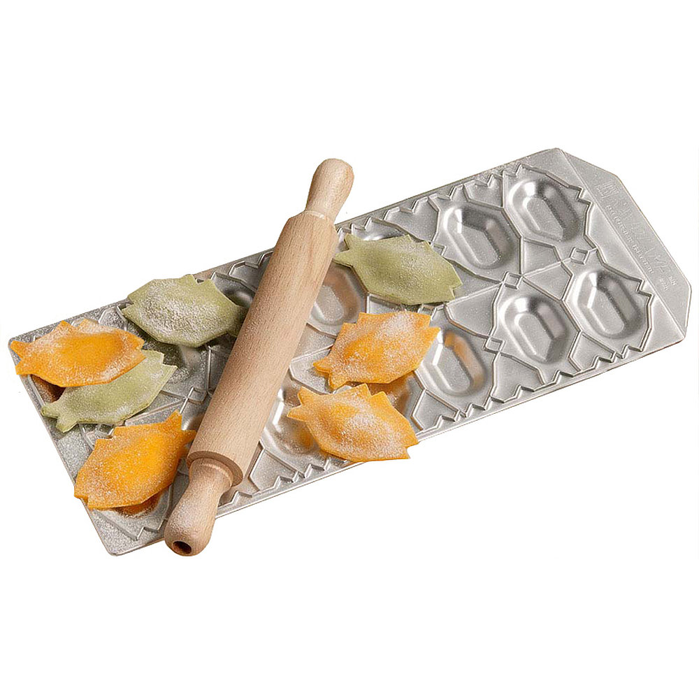 GSD Ravioliform "Ravioli Pesciolini" mit Teigrolle 