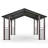 11 Ft. W x 13 Ft. D Aluminum Patio Gazebo with Gable Roof