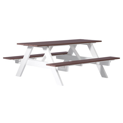 Outdoor Poly 70" Rectangle Picnic Table Leg
