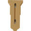 Support en bois / corbeau H 12 po x l 6 po x P 6,75 po-91262021