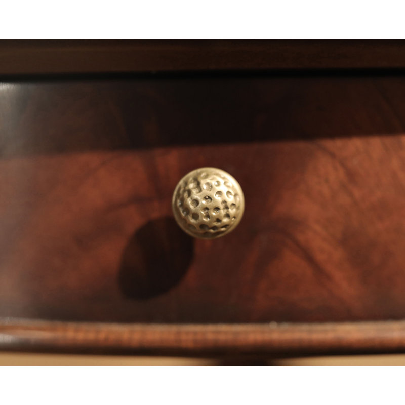 Round Mahogany Wood Dining Table