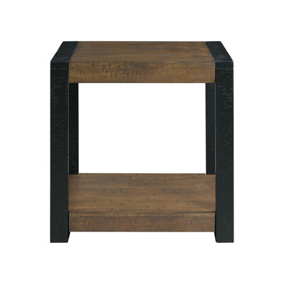 Picket House Furnishings Enrico Square End Table In Walnut