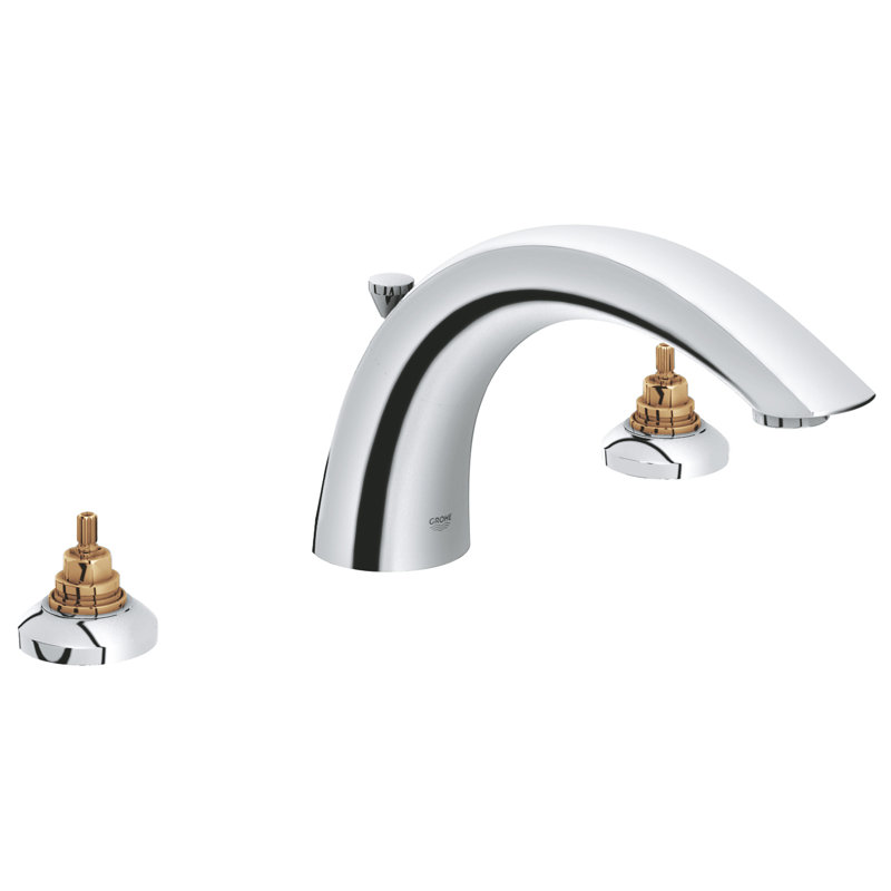 Robinet de baignoire romaine à deux poignées Arden®, Chrome StarLight