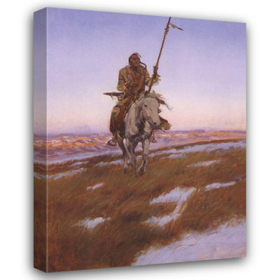 Art sur toile tendue avec la galerie Charles Marion d'Alcott Hill®: A Cree Indian
