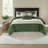 Luxurious 7-pc Faux Suede Bedding Sets, Polyester Comfort, Transitional Style For Home