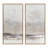Two-Piece Watercolor Framed Canvas Art Set