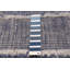 Tapis unique bleu marine 5 pi 6 po x 7 pi 9 po Oriana