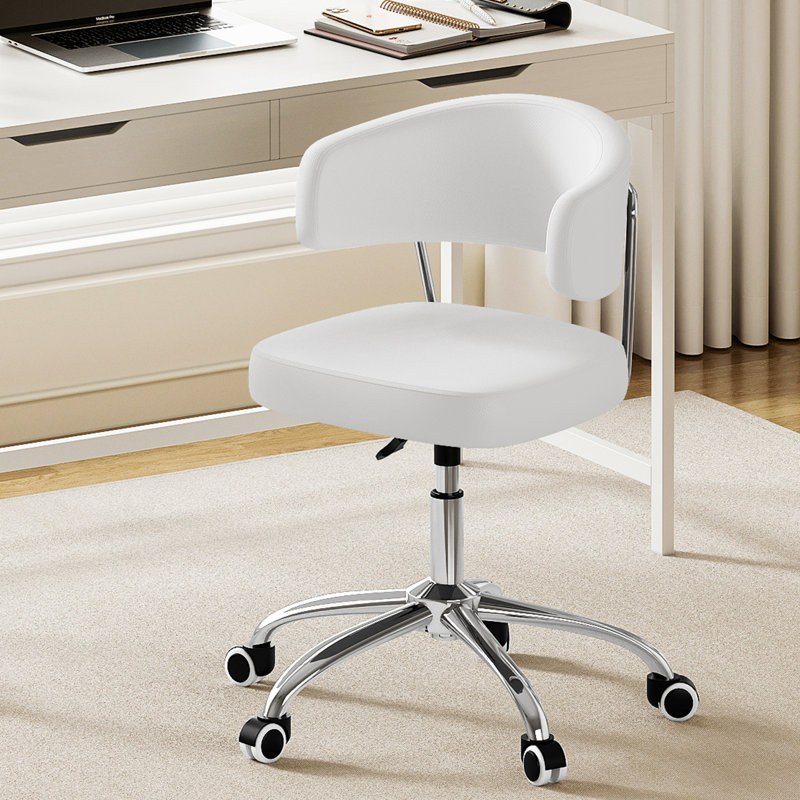 Avnee Office Chair, White