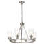 Lustre en roue de chariot à 6 lumières Leggett-1555648111