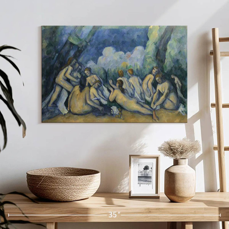 Leisha Bathers Les Grandes Baigneuses, H 16 po x l 24 po
