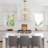 4 - Light 16 Inch Modern Dimmable Geometric Chandelier Adjustable Lantern Light Fixture-1937545041