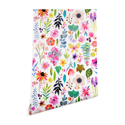 Monica Peel & Stick Floral Panel