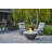 Cove Round Concrete Smokeless Fire Pit Table-61802740