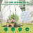 Portable Walk-In Greenhouse For Outdoors, With Durable Bubble Film Cover And Zippered Door-116058062