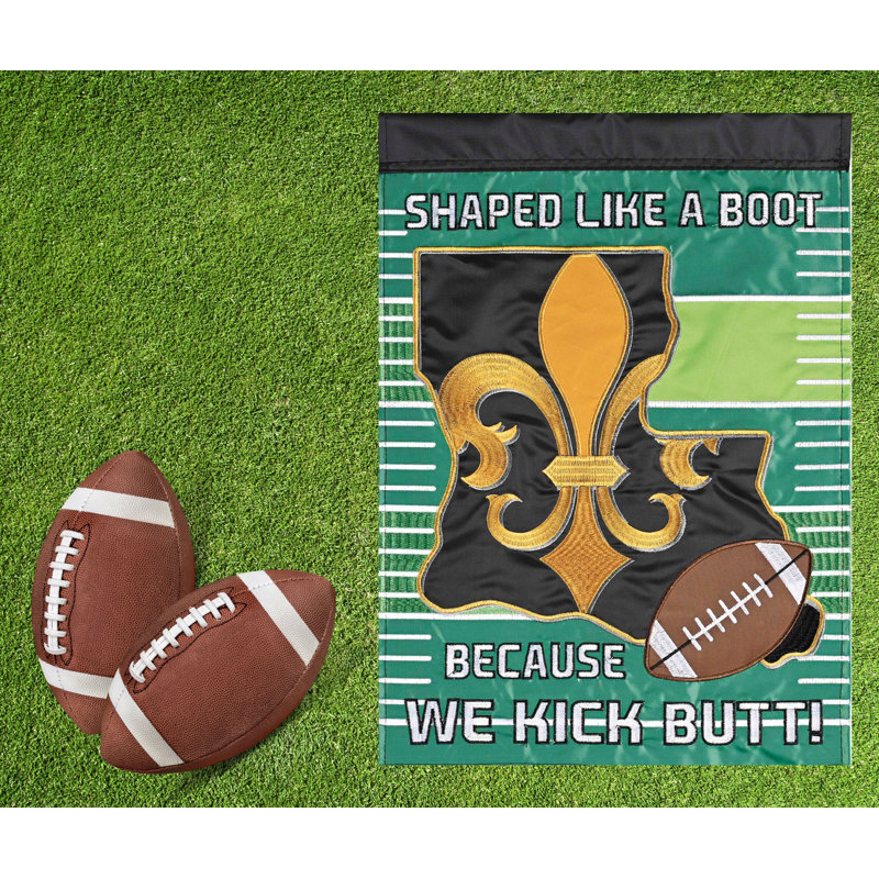 Drapeau de jardin LA Football FleurDeLis